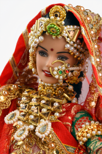 Rajput Queen Rani Padmini (Padmavati) Ghoomar Dance Rajasthani Bride Doll